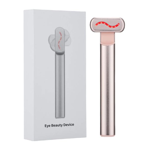 Masseur Nouveau outil de massage facial LED de lampe à ladlaves améliorée EMS Microcourrent Neck Eye anti-vie