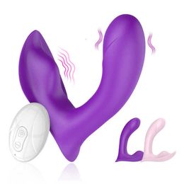 Massager OLO 10 Speed slipjes Vibrator Vrouwelijke masturbator Clit Stimulerend voor vrouwen draagbare dildo afstandsbediening