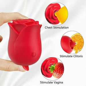 Massager Krachtige Rose Vibrator Vrouwelijke Tong Orale Likken Machine Tepel Clit Clitoris Stimulator Volwassenen Goederen voor Vrouwen