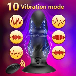 Massager seksspeeltje stimulator vibratorAnal Plug Vibrators Mannelijke Prostaat Massager Dildo Voor Vrouwen Vagina Stimulator Afstandsbediening Vibrator Sex