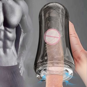 Massager seksspeeltje masturbator Siliconen Mannelijke Masturbators Anale Pocket Kut Masturbatie voor Mannen Echte Nep Vagina Eikel pijpbeurt Machine Seksspeeltjes volwassen Producten