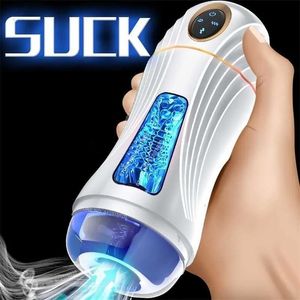 Massager Sex Toys Masager SS18 Sex Toy Massager Massager Copa de masturbación automática para hombres Vagina realista Mamada