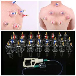 Massager Vacuüm Cupping Set Dikkere Magnetische Opzuigende Vacuüm Cupping Bril Chinese Cuppings Anticellulite Zuignap Massage Potten