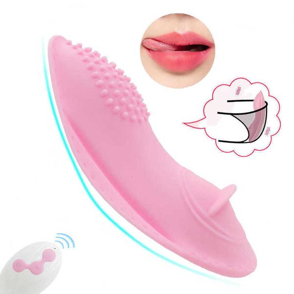 Masseur portable Invisible culotte vibrateur léger petit stimulateur clitoridien télécommande masturbateurs oeuf vibrant pour les femmes