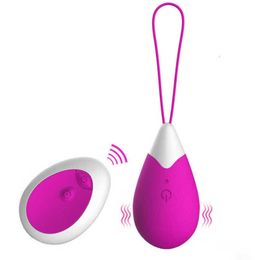 Masseur portable vagin balle vibrateur g Spot Massage femme vibrant oeuf exercice Ben Invisible télécommande Comtrol