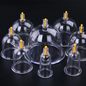 Masseur En Gros 30 pcs/lot Hijama Ventouses Ventouses Ensemble Vide Canettes Hijama Banques Ventouses Thérapie Ensemble Massage Ventouse Kit