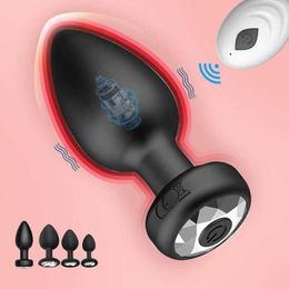 Massager Wireless Remote Anale Vibrator voor mannen Vrouwen plug mannelijke prostaat massage vagina g spot dildo anus kont