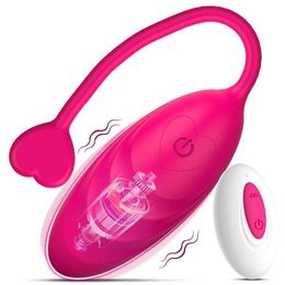 Oeuf vibrant avec télécommande sans fil pour femmes, stimulateur de Clitoris, vibrateur de point G, boules vaginales de Kegel pour adultes