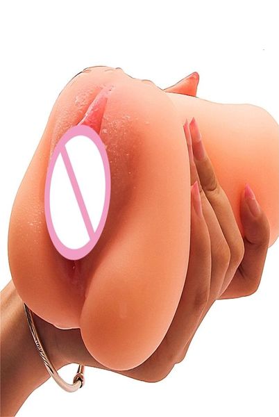 Masseur Femmes Y Rubber Masturn Masturbation Vagina Cup Man Masturbator Artificial Pussy Ass Toy7730766