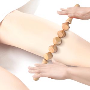 Massageapparaat Houttherapie Massagehulpmiddelen Houten massagehulpmiddelen 3in1 Lichaamsbeeldhouwhulpmiddelen voor lymfedrainage Lichaamsbeeldhouwen Spierstress