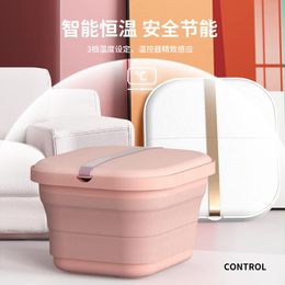 Massager Xiaomi Youpin Foldable Foot Soaking Bucket Volledig automatisch elektrisch massage Verwarming Huis Thermostaat Elektronisch voetbestand