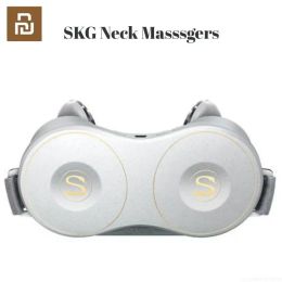 Massager Youpin SKG Neck MassSger Smart elektrisch oplaadbare H7 Neck Massage Devices Hot Compress Magnetische puls cervicale verlichting Pijn