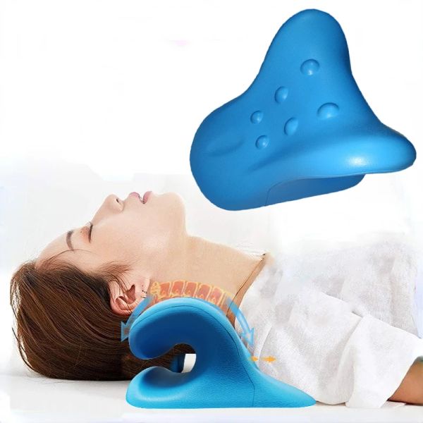 Masseur Z3 Neck épaule relaxer Cermener Sagel Chiropractic Traction Device Massage Oreiller pour soulagement de la douleur Alignement de la colonne vertébrale cervicale