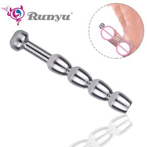 Massagers 2023 Sex Toy Massagers Metal Uretral Catheter Stimulator Dilator Dilator Toys Sex Toys Pinis Male Prises Masturbator Uretral Sound