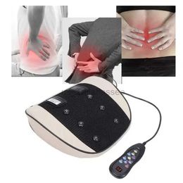 Masajeador de cuello Pillowws Calefacción eléctrica Cuello Masaje de espalda Almohada Vibrante Cintura Masajeador cervical Relajación muscular Aliviar la fatiga Hernia de disco lumbar 240322