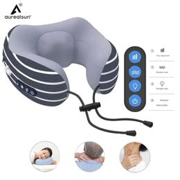 Nekkussen masseren Elektrische stimulator Relaxmassagekussen Gezondheidszorg Draagbaar Schouder Cervicaal lichaam Saude Masajeador Multifunctionele Masaje 230826