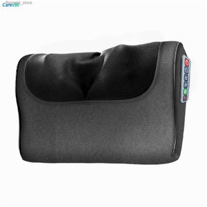 Oreillers de massage pour le cou Oreiller de massage électrique pour le cou Chauffage infrarouge Oreiller de massage pour le cou Épaule Dos Corps Cervical Pétrissage Oreiller de massage Q231123