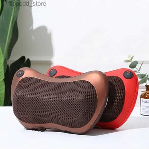 Massage Neck Pillowws Masseur Cou Et Dos Rouleau De Massage Électrique Shiatsu Massage Oreiller Corps Masseur Électrique Coussin De Massage Pour La Maison Auto Q231123