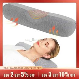 Massaging Neck Pillowws Memory Foam Pillow Orthopedic Cervical Cushion Ergonomics Massage Sleeping Pillow Neck Pain Relief Slow Rebound Cushion Bedding 240323