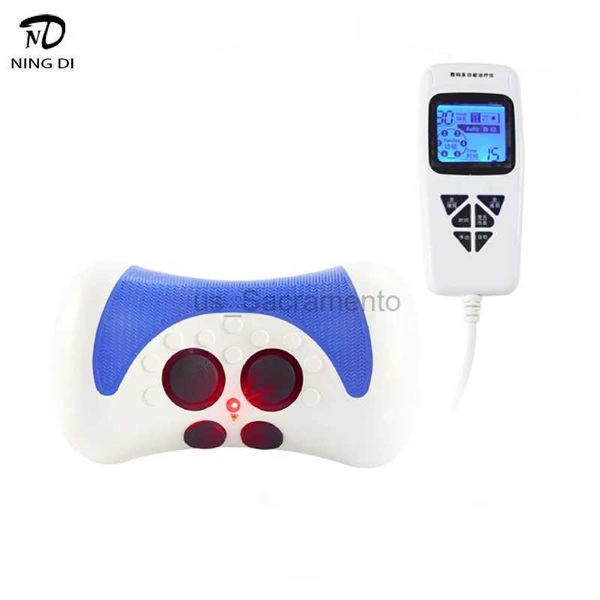 Almohada de masaje para el cuello, equipo físico, almohada de masaje para el cuello con calefacción por vibración eléctrica 240323