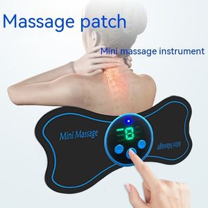Masseren Nek Pillowws Draagbare Mini Elektrische Stimulator Cervicale Massage Stimulator Pijnbestrijding Gezondheidszorg Intelligente Patch 230602