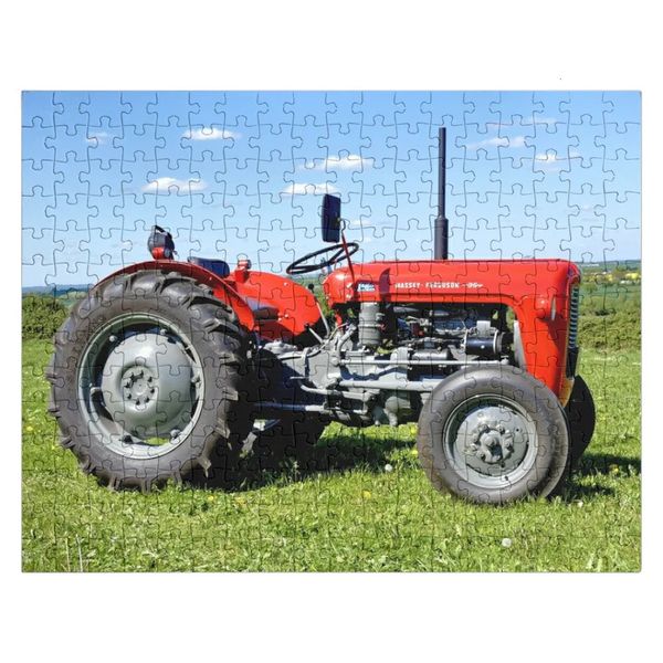 Massey Ferguson 35 Tracteur Jigsaw Puzzle Toys for Childre