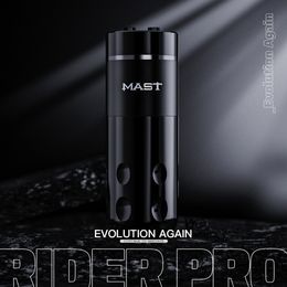 Mast Rider Pro pluma de tatuaje inalámbrica máquina de Motor rotativo sin escobillas pistola de trazo de 4,0 MM WQP-039