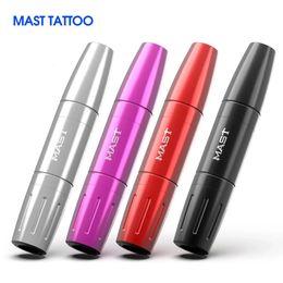 Mât de tatouage Magi puissant sourcils lèvres et cuir chevelu RCA maquillage Permanent rotatif pistolet à tatouer Machine stylo cartouche de tatouage aiguille 240126