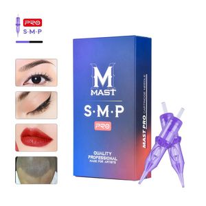 Mast Tattoo PRO Permanente Cartridge Tattoo Naalden Micropigmentatie Make-Up Wenkbrauwen Eyelinver Lippen Microblading 240219