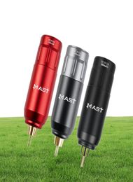 Mástil U1 Fuente de alimentación inalámbrica para tatuajes Batería de 1200 mAh Conexión RCA para máquina de pluma P1138093535