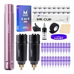 Mast Wireless Permanent Makeup Kit Mast Tour Air Pen Machine 2 Batterijpatronen TZ006-1DC