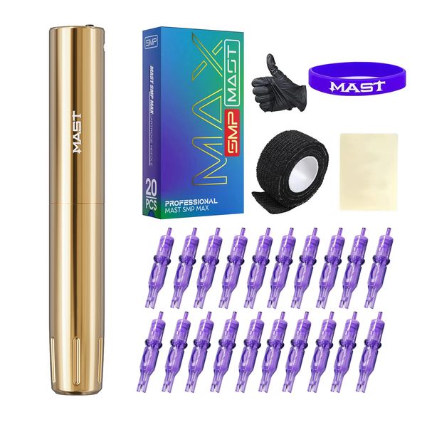 Mât sans fil SMP Kit mât Tour Y22 stylo Machine cartouche pour cuir chevelu Micropigment maquillage Permanent TZ-007-20