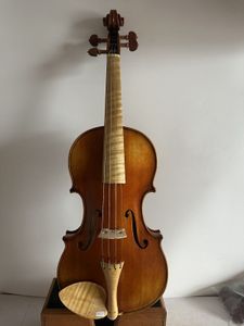 Master 4/4 vioolbarokstijl gevlamde esdoorn rug sparren bovenhandgemaakte K3611