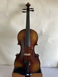 Master 4/4 Violin Stradi Modèle 1pc Maple Back Back Spruce Top Hand fait K3131