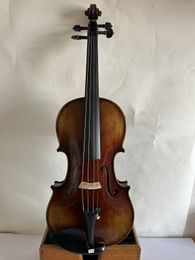 Maître 4/4 violon modèle Stradi 1 pièce dos en érable flammé table en épicéa fabriqué à la main K3145