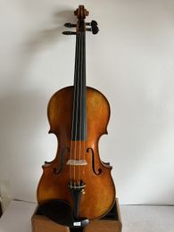 Master 4/4 Modèle de violon Stradi Flamed Maple Back Spruce Top Hand fait K3258