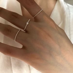 Master zorgvuldig ontworpen ringen voor paren nieuwe minimalistische ring niet vervagen met gemeenschappelijke Vanly