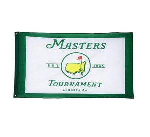 Master Golf 2020 Flag 3x5 ft Golf Banner 90x150cm Festival Gift 100d Polyester Indoor Outdoor Imprimé Flag8996649