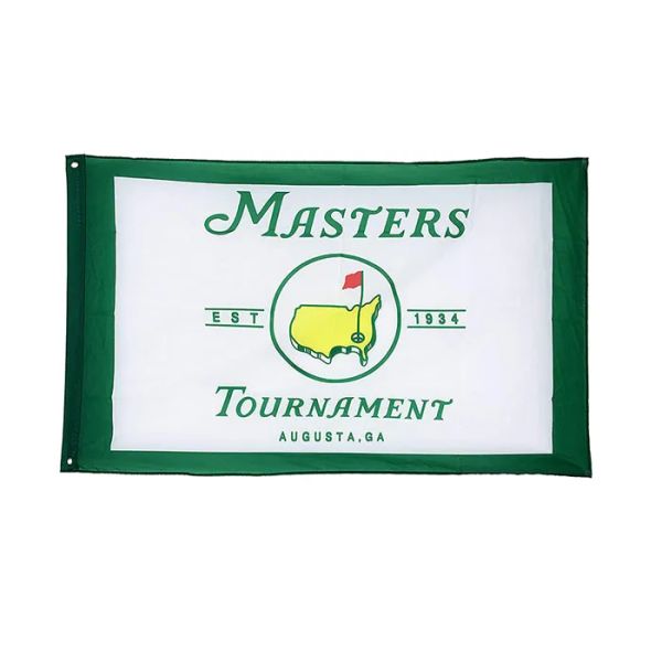 Master Golf 2020 Bandera 3x5 Ft Golf Banner 90x150cm Festival Regalo 100D Poliéster Interior Flagal impreso al aire libre