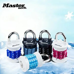 Master Lock 1535d Mini Número Combinación Larita de viajes de seguridad de seguridad Letra de gimnasio 240429