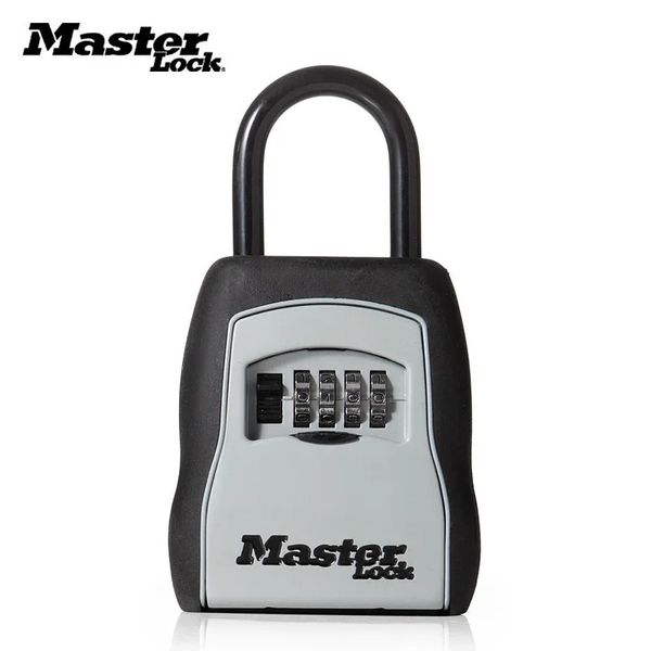 Master Lock Llave al aire libre Caja de seguridad Llaves Caja de almacenamiento Candado Uso Contraseña Bloqueo Material de aleación Llaves Gancho Cajas organizadoras de seguridad 240301