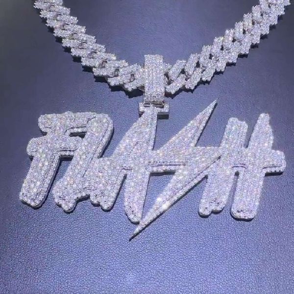 Master Rocks Hiphop Iced Out Name Letter