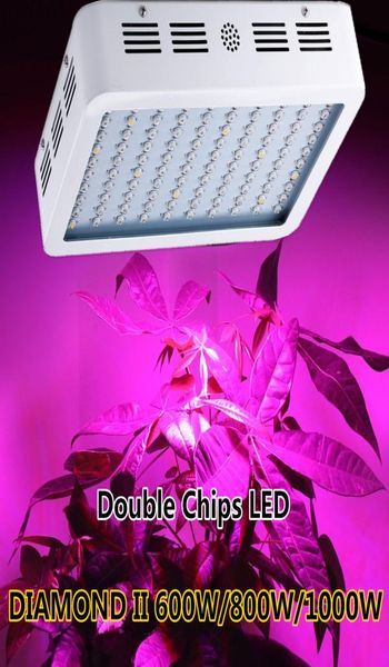 Mastergrow 30060080010001200150018002000W Double puce LED Grow Light Full Spectrum RedBlueUivir pour les plantes intérieures Fleur 7827933