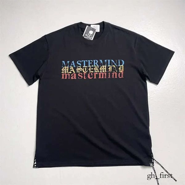 Mastermind Japon Hommes T-shirt Marque De Mode Hommes Crâne Sanskrit Imprimé MMJ Lâche T-Shirt Designer Couverture En Coton Hommes Tops Hiphop Streetwear 190