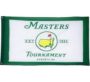 Masters PGA Golf 3x5 Bandera personalizada 3x5 pies Banderas Todo el país Impresión digital 80 sangrado Poliéster 100D Entrega rápida 4449676