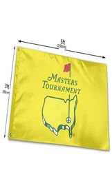 Tournoi des maîtres Augusta National Golf Flags Bannières 3039 x 5039ft 100d Polyester haute qualité avec laiton Brommets8995572