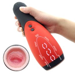 Masturbateur masculin avec 30 vitesses, vagin suave, brinquedo sexy pour exercice de résistance, adultes, sexy masculin, massageador