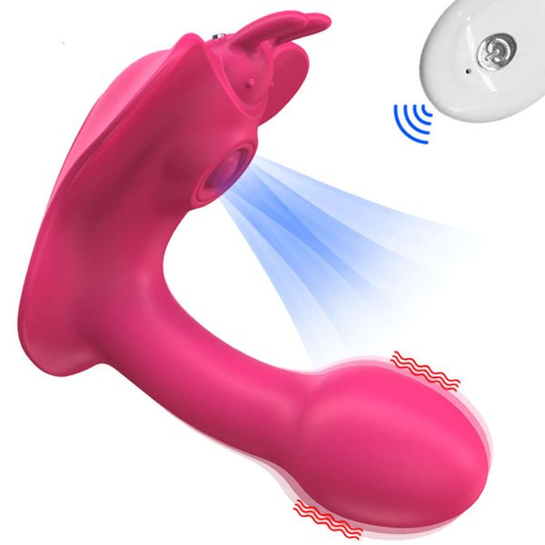 Masturbador Control remoto Mujeres Chupando Vibrador Bragas usables Consolador vibrante Vagina femenina Punto G Succionador de clítoris Productos para adultos Juguetes sexuales 18