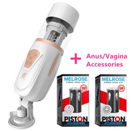 Masturbateurs Automatique Rétractable Air Bag Masturbation Tasse Masturbation Masculine Sucer Sex Machine Anal Sex Toy 230524