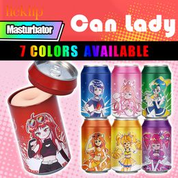 Masturbators Licklip Anime Seksspeeltjes Draagbare Pocket Kut voor Mannen 7 Kleuren Kan Lady Masturbatie Cups Volwassen Product 18 plus 230824